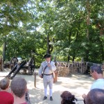 Yorktown Cannon Demonstration