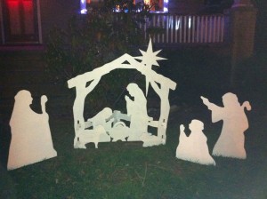 Outdoor Nativity